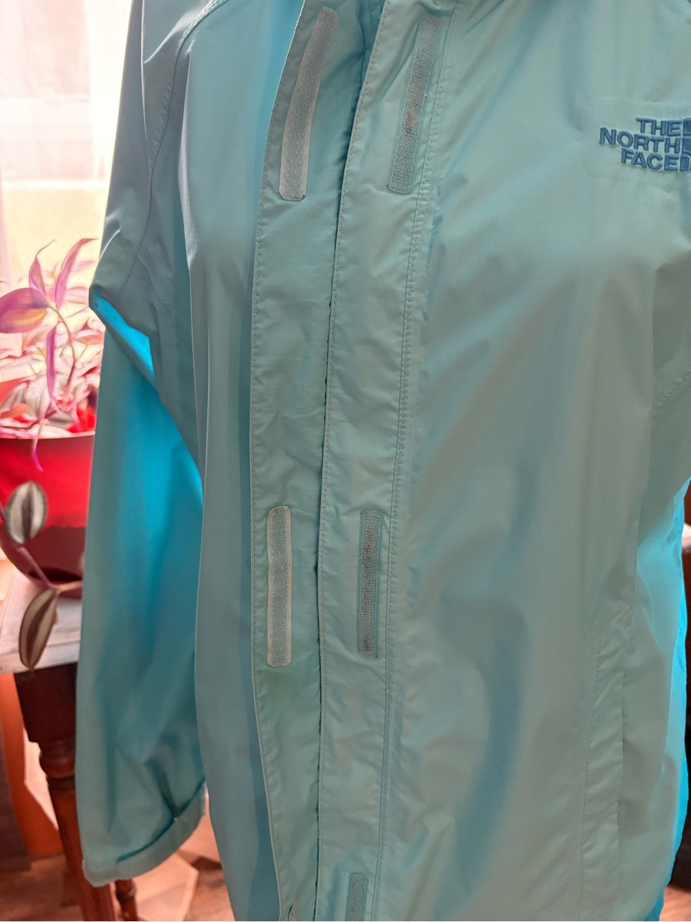 The North Face Venture HyVent 2.5L Rain Jacket Aqua Blue Women’s M - Picture 10 of 16